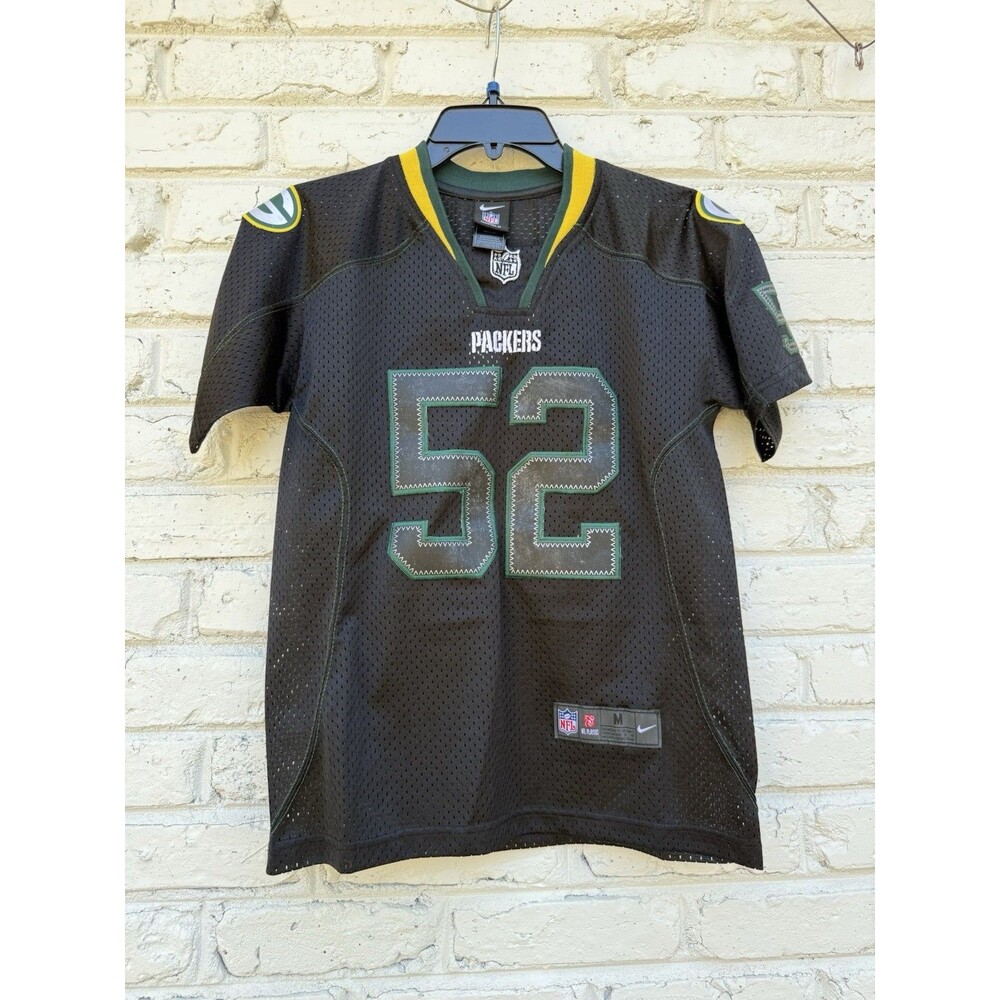Nike NFL Green Bay Packers Jersey Clay Matthews #52 Woman’s Size Medium (12-14)